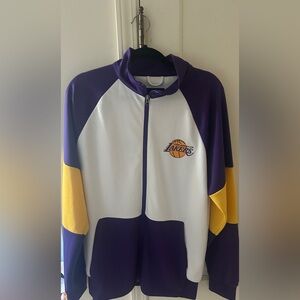 Lakers Jacket By Carl Banks GIII Size mens Small. Only Worn Once!